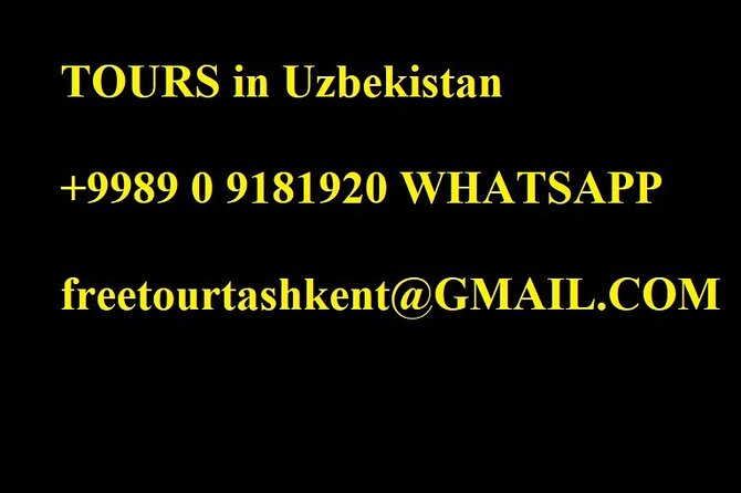 5 Days Uzbekistan Tour (Tashkent, Samarqand, Bukhara & Mountains) - Transport: useful coverage, but confirm the meeting plan