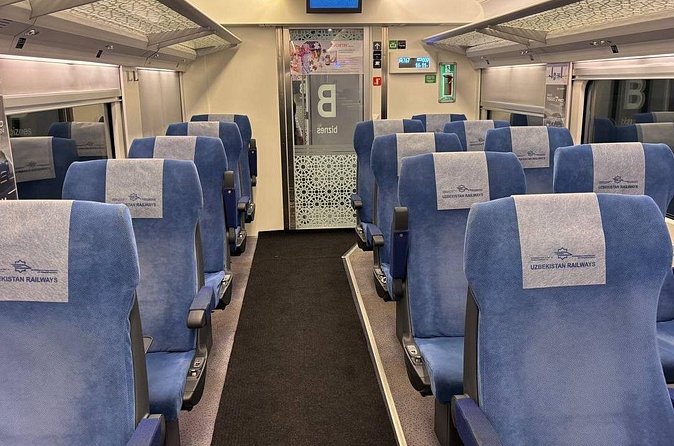 Afrosiyob high speed train tickets - Guaranteed Pass - Seat classes and sitting together