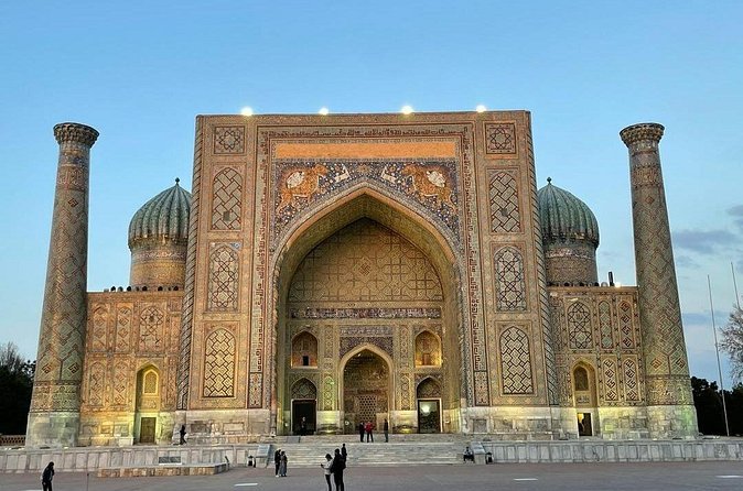 Ancient and Modern tour in Samarkand with Transport - Hazrat Khizr Mosque above the old settlement