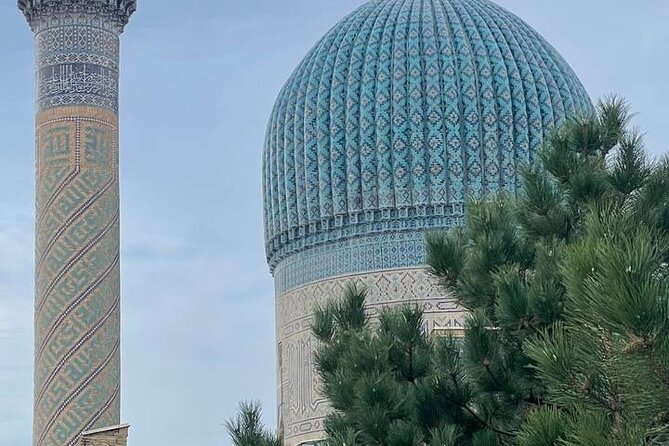Ancient and Modern tour in Samarkand with Transport - Shah-i-Zinda, Samarkand’s most detailed tilework