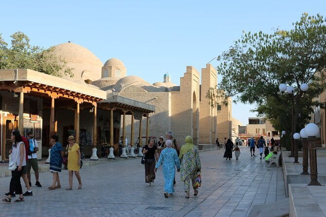 Bukhara: Private Guided Walking Tour with Hotel Pickup - A mosque beneath the trading streets