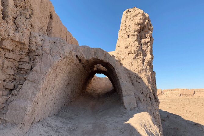 Day Trip Top 3 Fortresses departure from Khiva Self-Guided Tour - Ayaz Qala, the day’s big finish