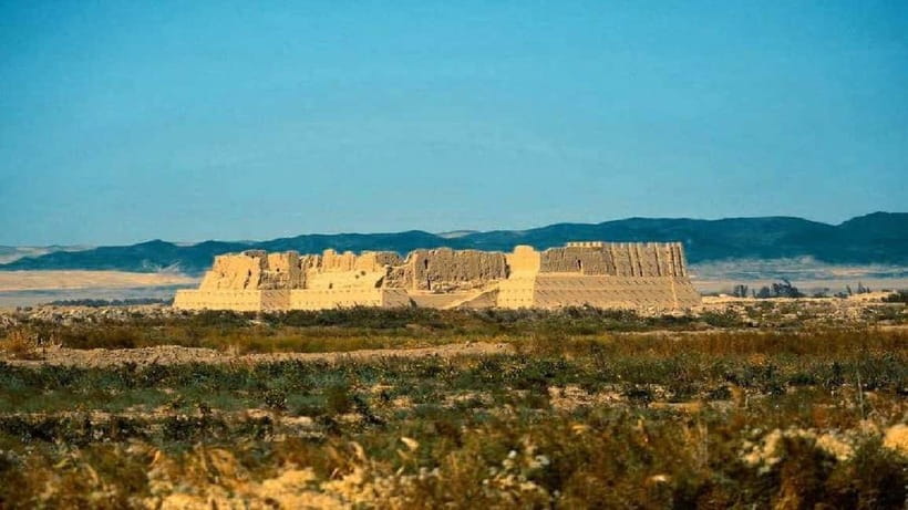 Daytrip from Khiva to six ancient fortresses - Guldursun Kala: a huge first stop