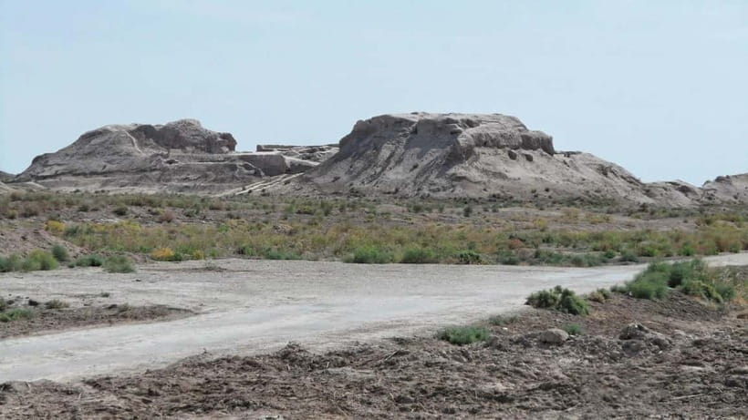 Daytrip from Khiva to six ancient fortresses - Ayaz Kala: the day’s dramatic centerpiece