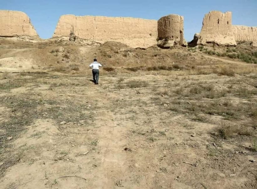 Daytrip from Khiva to six ancient fortresses - Kyzyl-Kala: a compact red fortress