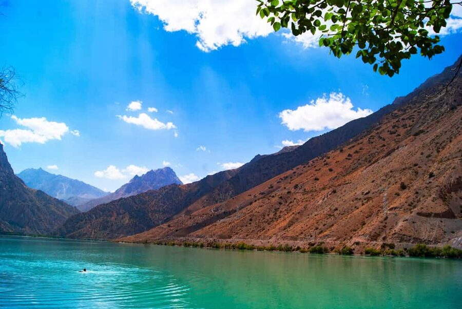 From Samarkand: Day tour to the Tajiksitan Alexander lake. - Fan Niagara and Snake Lake