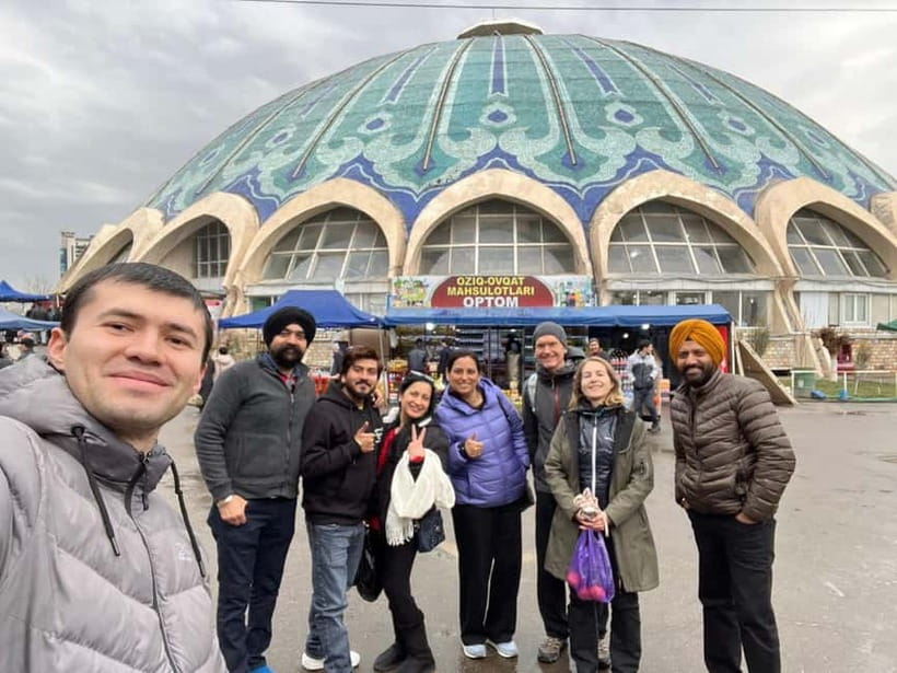 Highlights of Tashkent (old and new part) - Barak-Khan Madrasa and the old city