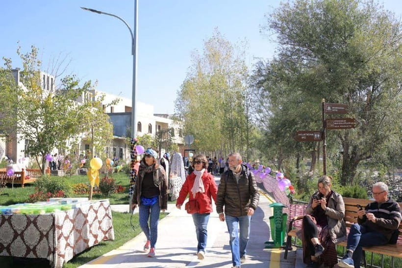 Samarkand by Bike: Siab River, Hidden Mahallas & Local Life - Konigil Village and a Local Kitchen