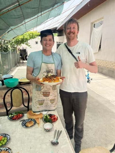 Cooking class with local family