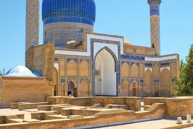 Samarkand day trip - Registan Square is the visual centerpiece