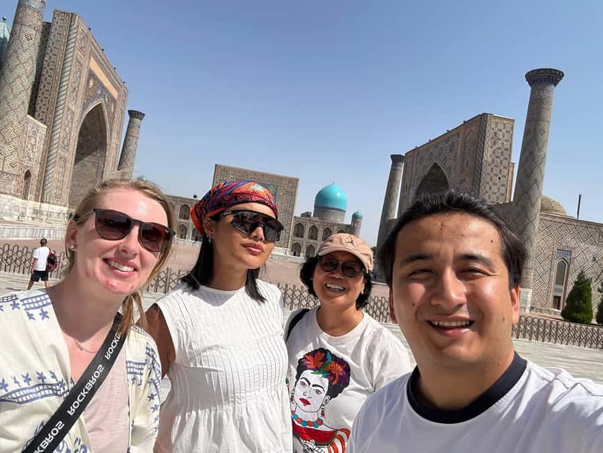 Samarkand: Full-Day Guided City Tour with Lunch - Bibi-Khanym Mosque and a shorter monument visit
