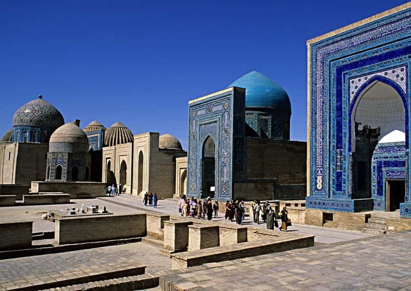 Samarkand One Day Tour: one day walking & group tour - Registan Square takes the largest share of the morning