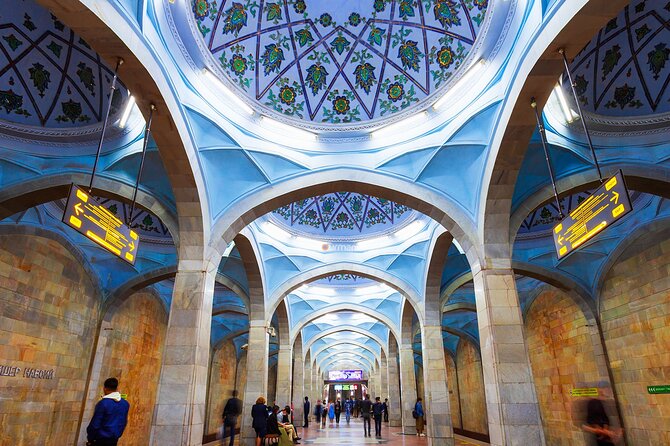 Tashkent City Highlights Guided Walking Tour - Chorsu Bazaar under the turquoise dome