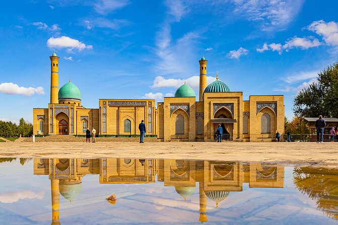 Tashkent City Highlights Guided Walking Tour - Riding through the decorated Tashkent Metro