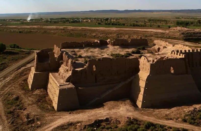 Transfer: Bukhara - Khiva via Ancient Fortresses - The nine-hour schedule from Bukhara to Khiva